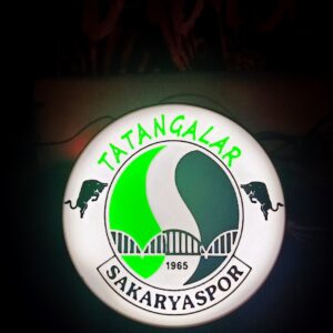 Sakaryaspor Tatangalar LED Işıklı Duvar Dekoru