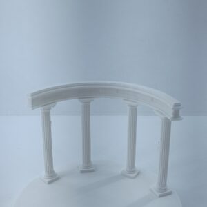 Antik Sütunlu Sergi Platformu